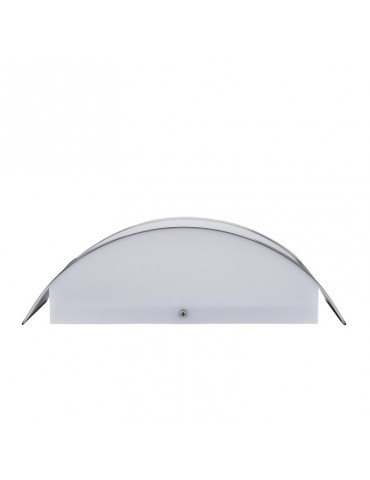 Aplique pared rectangular curvo Inoxidable E27 - 4