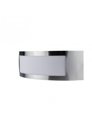 Aplique pared rectangular curvo Inoxidable E27 - 2