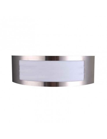 Aplique pared rectangular curvo Inoxidable E27 - 5