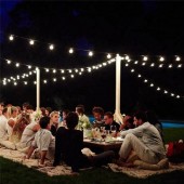 Guirnalda led exterior 8m 10 Bombillas 3W IP65