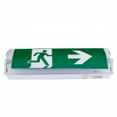 LUMINARIA LED DE EMERGENCIA Y EVACUACIÓN 150lm IP65 Rótulo Derecha