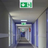 LUMINARIA LED TECHO SEÑALIZACIÓN EMERGENCIA Y EVACUACIÓN SUPERFICIE