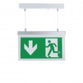 LUMINARIA LED SUSPENDIDO TECHO SEÑALIZACIÓN EMERGENCIA