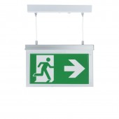 LUMINARIA LED SUSPENDIDO TECHO SEÑALIZACIÓN EMERGENCIA