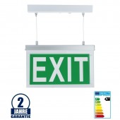 LUMINARIA LED SUSPENDIDO TECHO SEÑALIZACIÓN EMERGENCIA
