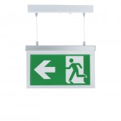 LUMINARIA LED SUSPENDIDO TECHO SEÑALIZACIÓN EMERGENCIA