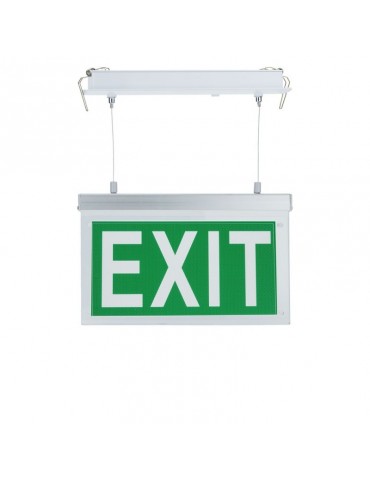 UMINARIA LED TECHO EMPOTRAR SUSPENDIDA SEÑALIZACIÓN EMERGENCIA Y EVACUACIÓN
