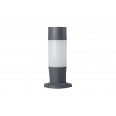 Baliza Redonda E27 resina 470mm ZEZA 500RD Gris Antracita