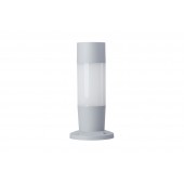 Baliza Redonda E27 resina 470mm ZEZA 500RD Gris