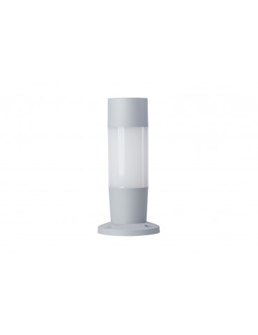 Baliza Redonda E27 resina 470mm ZEZA 500RD Gris