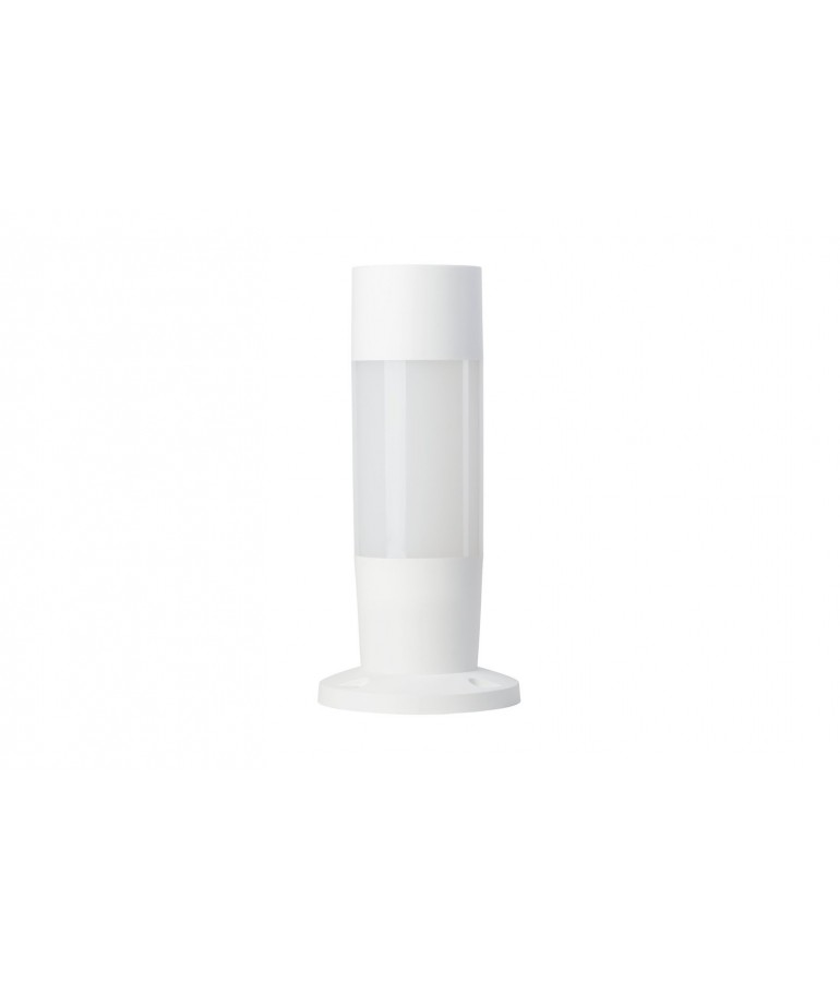Baliza Redonda E27 resina 470mm ZEZA 500RD Blanca