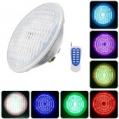 Bombilla LED PAR56 RGB 12V 12W IP68 PISCINA MANDO colores