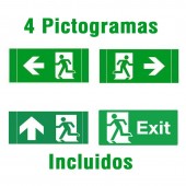 Rótulos incluidos en la Luminaria