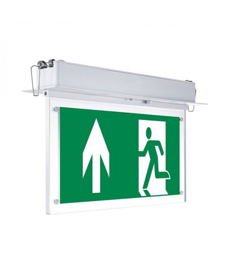 LUMINARIA LED TECHO EMPOTRAR SEÑALIZACIÓN EMERGENCIA