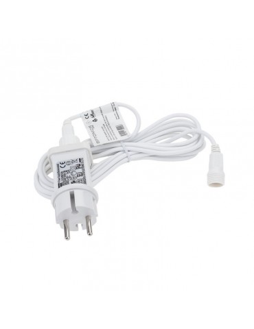 Guirnalda led exterior 13m 20 Bombillas 6W IP65 Blanca enchufe