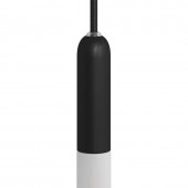 Lámpara colgante de diseño italiano Carla E14 negra