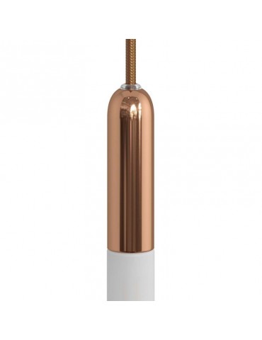 Lámpara colgante de diseño italiano Carla3 E14 cobre
