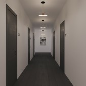 Lámpara colgante Lineal LED de diseño italiano Sinthia