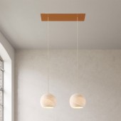 Lámpara colgante de diseño italiano DOPPIO - 2