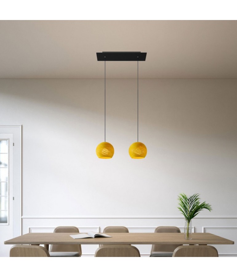 Lámpara colgante de diseño italiano DOPPIO - 7