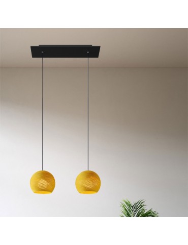 Lámpara colgante de diseño italiano DOPPIO - 8