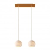 Lámpara colgante de diseño italiano DOPPIO - 6