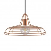 Lámpara colgante TWEET de diseño italiano cobre