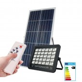Foco Proyector Solar LED 150W Mando Placa Solar