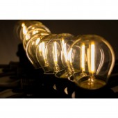 Bombilla LED G45 E27 1,3W Transparente 2700ºK