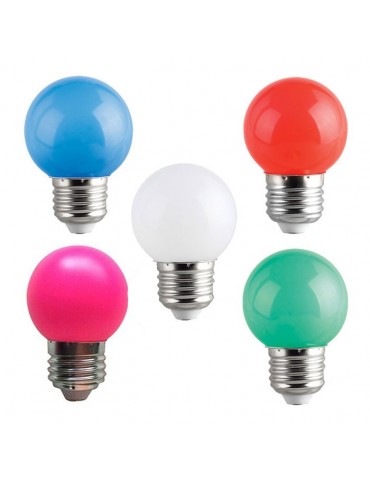 Bombillas LED G45 5 Colores