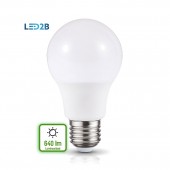 Pack 10 LED A60 7W E27 HTPC Aluminio 220° - 3