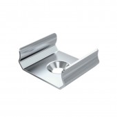 Grapa de metal para sujeción perfil de aluminio plano "A"