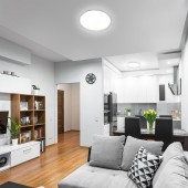 Plafón Led integrado Circular de superficie