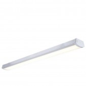 Regleta de aluminio 2 Tubos Led 120cm con difusor Delfia 2 detalle