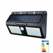 Aplique Solar LED pared con sensor movimiento