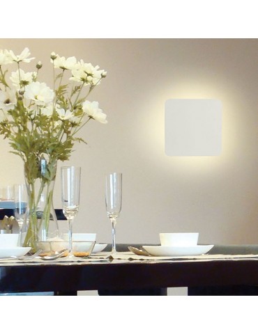 Aplique LED Pared Yeso 13W WENGE foto salón