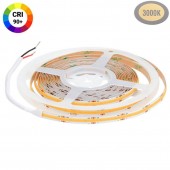 Tira Led COB 24VDC Luz Cálida 12W/m IP20