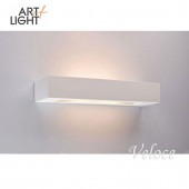Aplique pared yeso rectangular modelo VELOCE foto
