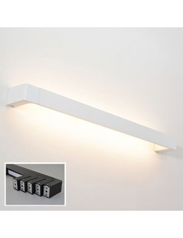 Aplique Led pared Barra 24W 120cm blanco