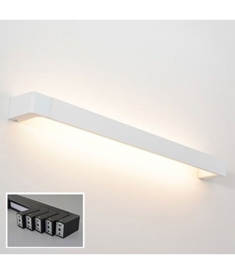 Aplique Led pared Barra 24W 120cm blanco