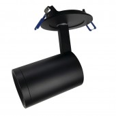 Aplique de techo GU10 Empotrable Negro NUUK