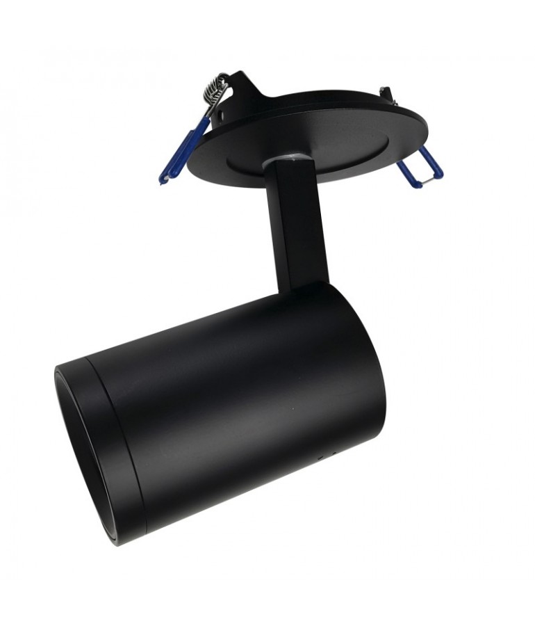Aplique de techo GU10 Empotrable Negro NUUK