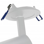 Aplique de techo GU10 Empotrable Blanco NUUK detalle