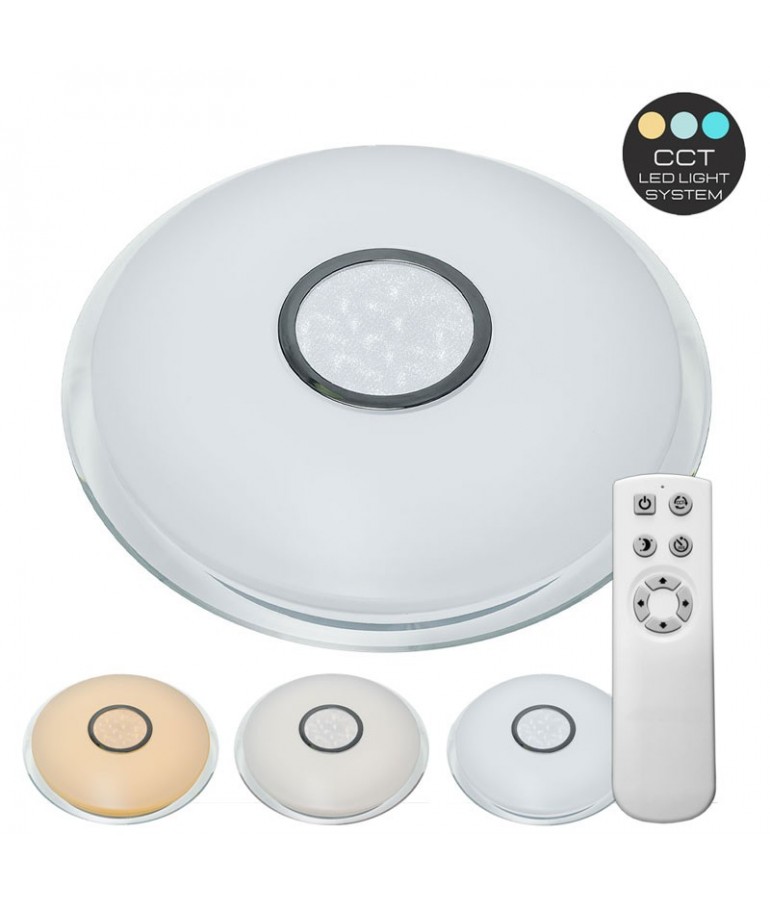 Plafón techo Led CCT Circular 40W Mando RC