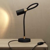 Lámpara mesa Flexo Led TABLE Night Negro