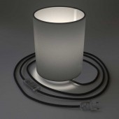 Lámpara de mesa Cilindro Posaluce Gris - 1