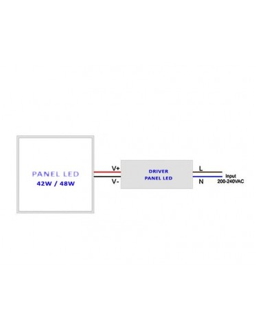 Driver Recambio Panel led 45w - 3