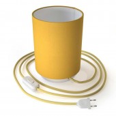 Lámpara de mesa Cilindro Posaluce Amarillo - 2