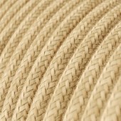 Lámpara de mesa Alzaluce 15cm cable acabado cobre satinado