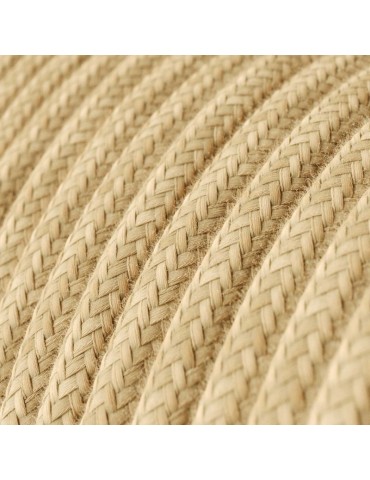 Lámpara de mesa Alzaluce 15cm cable acabado cobre satinado